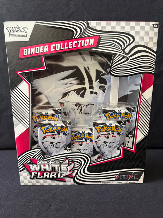 White Flare Binder Collection