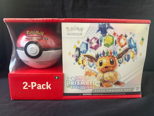 Prismatic Evolutions Elite Trainer Box/Pokeball Bundle